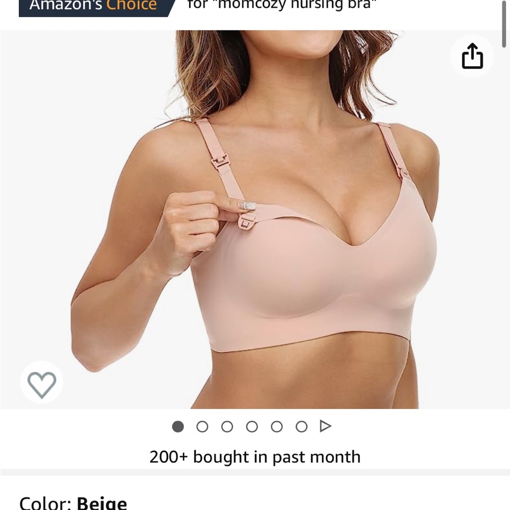 Momcozy Nursing Bras for Breastfeeding Seamless Ultra Comfort Maternity